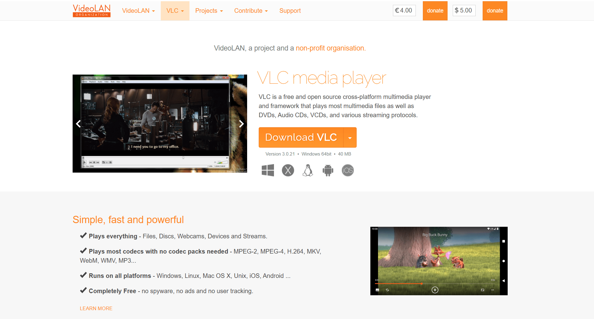 Download VLC Media Player